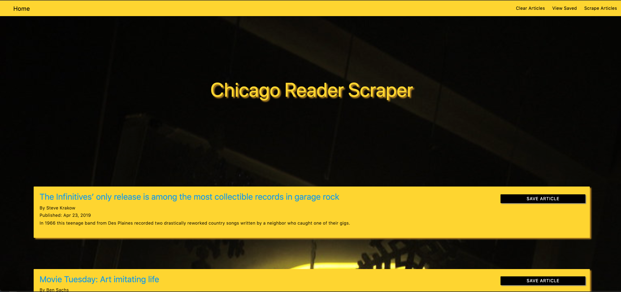 NewsScraper